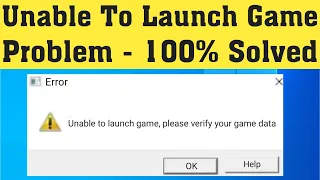 Unable to Launch your game, Please verify your game data GTAV Error Fixed [Grand Theft Auto V]