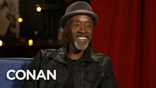 Don Cheadle Full Interview - CONAN on TBS