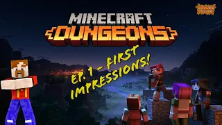 Minecraft Dungeons Closed Beta Ep 1 - First impressions!