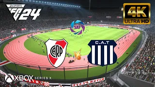 EA FC 24 - River Plate vs Talleres | Liga Argentina | Next Gen - Series X [4K 60FPS].