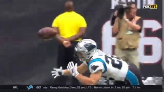 Christian McCaffrey DIVING CATCH/Panthers vs Texans/NFL WK 4