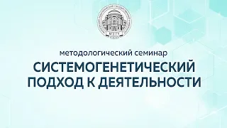 В.Д.Шадриков. Методологический семинар "Системогенетический подход к деятельности"