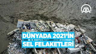 Dünyada 2021'in sel felaketleri