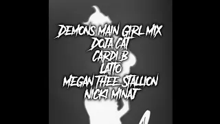 Demons - Doja Cat, Cardi B, Nicki Minaj, Megan Thee Stallion, Latto (Mashup)