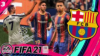 FIFA 21 КАРЬЕРА ТРЕНЕРА ЗА БАРСЕЛОНУ #3-ЛИГА ЧЕМПИОНОВ!!