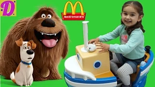 Тайная Жизнь Домашних Животных Новые Игрушки в Макдональдсе The Secret Life of Pets Toys McDonald's