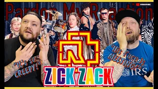 This Song Is A Face Melter!... Literally! - FIRST TIME REACTION! - RAMMSTEIN: Zick Zack