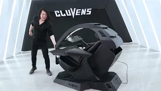 Installation video 1st version -Cluvens Manticore (Unicorn 2.0) Chair cockpit www.cluvens.com