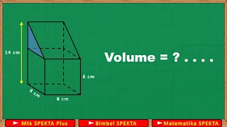 Menghitung Volume Gabungan Bangun Ruang. Part 5