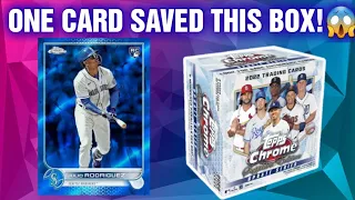 I PULLED IT! 2022 Topps Chrome Update Sapphire Review!