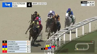 Gulfstream Park Carrera 4 - 23 de Marzo 2023