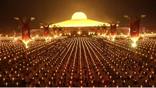 Thailand honors Buddha with Makha Bucha celebrations