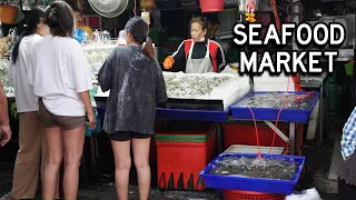 How Much is Seafood in Pattaya? Walking Tour of Lan Pho Naklua Fish Market #SonyFX3