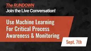 The RUNDOWN - Using ML for data quality and critical process monitoring