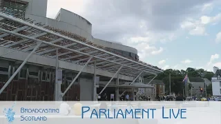 Parliament Live from Holyrood - 19/02/2019
