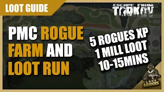 Budget ROGUE FARM and ROGUE LOOT as a PMC Guide | Lighthouse Loot Run | Escape From Tarkov EFT