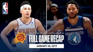Full Game Recap: Suns vs Timberwolves | Derrick Rose Has BIG 2nd Half