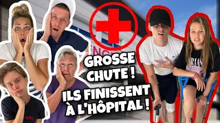 EMMIE ET TIM SE DISPUTENT, ILS FINISSENT AUX URGENCES ! * STORY TIME, grosse chute dans l’escalier *