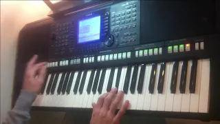 Albinoni's Adagio in Gm Club Remix (Yamaha psr s750 keyboard cover)