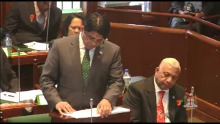 Fijian Minister of Finance presents 2016 Budget, Part 4