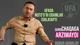 Sharhlovchilarni burni koʻtarilib ketgan Futbolchilar sabotaj qilganiga ishonaman Bobur Akmalov