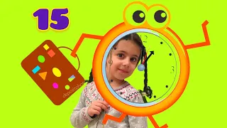 Английский для детей! УРОК № 15! English for children! Тема "Daily routine for kids" Распорядок дня!