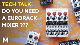 Introduction to eurorack audio mixers - with Xaoc Praga, Hrad, Ostrawa, Bohumin