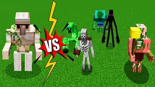 mutant golem vs all mutant mobs