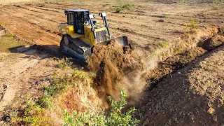 Incredible New Update The Bulldozer Push Cleaning Land And Wonderful Equipment Working