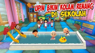 Upin ipin Bikin Kolam Renang di Sekolah , ipin senang ! GTA Lucu