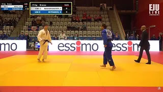 Somon MAKHMADBEKOV vs Hidayat HEYDAROV, -73kg, Bronze, European Club Judo Championships 2021