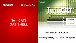 BECKHOFF Brazil HandsOn (1) - TwinCAT3 XAE Shell