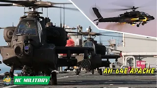 AH-64E Apache Conduct Navy Deck Landings + Test Fire Of Weapon Systems