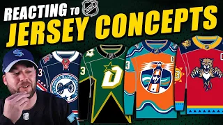 Reacting to NHL Jersey Concepts!