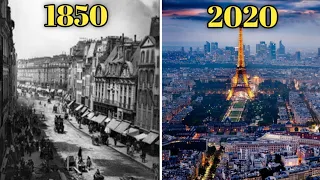 Paris 1850 to 2021 | Paris History | Paris Evolution