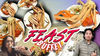 ALL YOU CAN EAT LOBSTER BUFFET in Renton WA (Just Outside of Seattle) | Feast Buffet