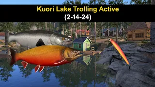 Russian Fishing 4, Kuori Lake Trolling Active, 2-14-24