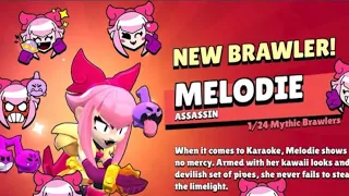 Brawl stars new brawler melodie??