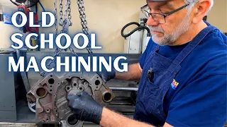 One-Man Manual Machine Shop Preps Sprint Car Race Engine! | Gerald Brand Racing Engines