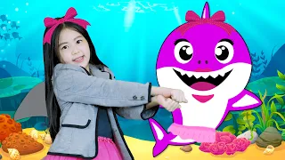 Baby Shark | Kids Songs and Nursery Rhymes | Animal Songs from 아기상어 상어가족