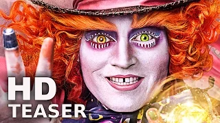 ALICE IN WONDERLAND 2: Through the Looking Glass - Teaser Trailer (2016)