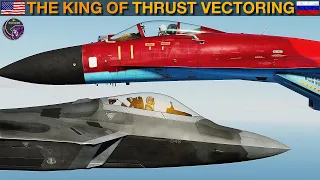 7 x Su-27 Flankers vs 4 x F-22 Raptors: Mass Dogfight | DCS