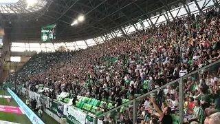 Így tombol a Fradi csürhe | Ferencváros-Valletta | 2019.07.24