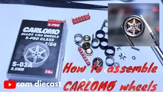 How to assemble CARLOMO wheels (merakit velg CARLOMO)