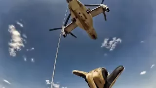 CV-22 Osprey Hoist • Helmet Cam