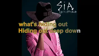 Sia - Unstoppable [Lyrics Audio HQ]