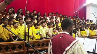 St Stephens Mar Thoma Church Christmas Carol 2022 - Sunday School song1