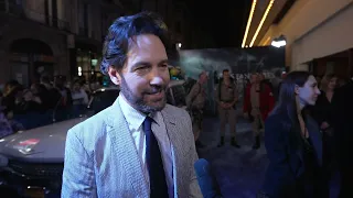 Ghostbusters Frozen Empire Paris Premiere - Itw Paul Rudd (Official video)