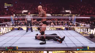 WWE 2k24 Ps4 : Roman Reign Vs The Rock