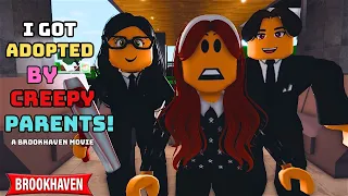 I Got Adopted by Creepy Parents!!| ROBLOX BROOKHAVEN 🏡RP (CoxoSparkle)